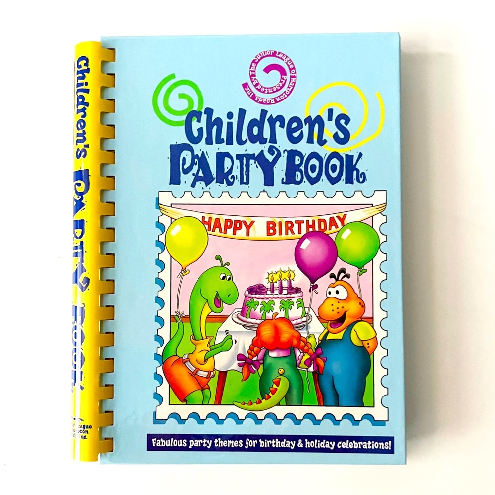 Nostalgic Children’s Party Book by The Junior League of Hampton Roads - New!